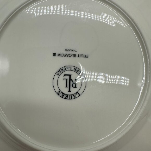 Set of 4 Ralph Lauren Fruit Blossom Salad Plates I II III IV 8 1/4" Plate New - Picture 3 of 3